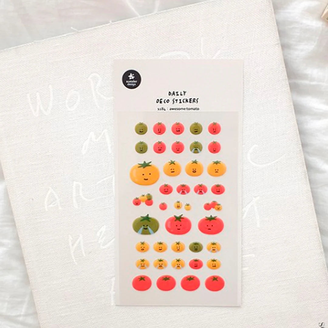 Suatelier Sticker Sheet - awesome tomato