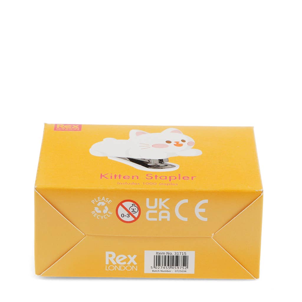 Mini stapler with 1000 staples - Kitten
