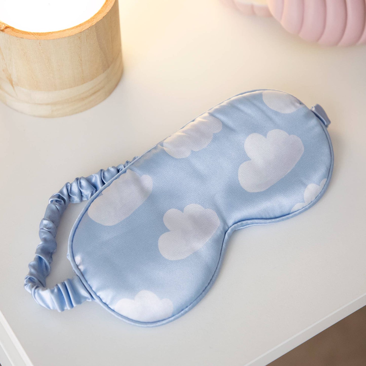 Helio Ferretti Cloud Eye Mask - Blue & White