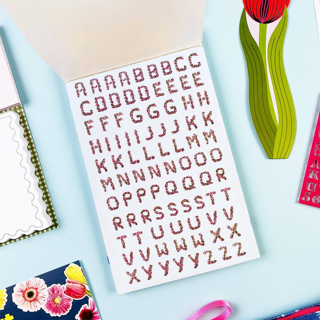 In The Garden Pipsticks Junk Journal Sticker Book