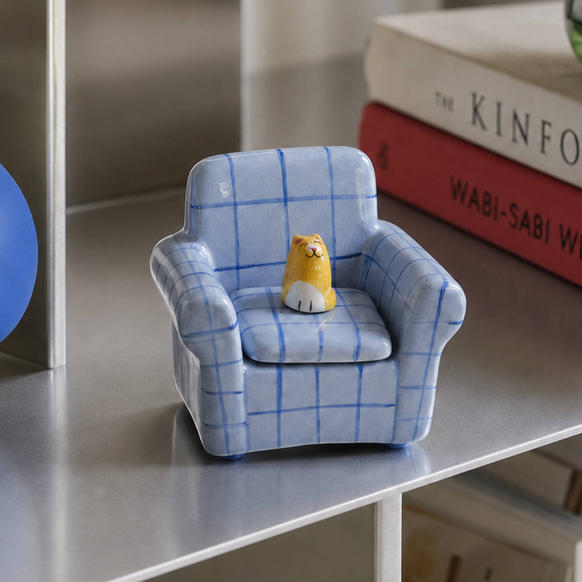 Helio Ferretti | Jewellery Box | Sofa Cat | Blue