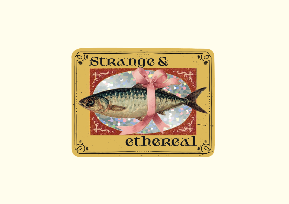 Strange and Ethereal  Sticker