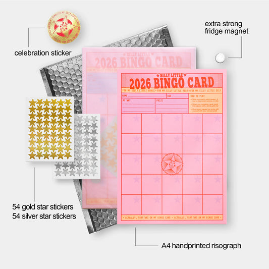 Silly Little Star Chart - 2026 Bingo Card