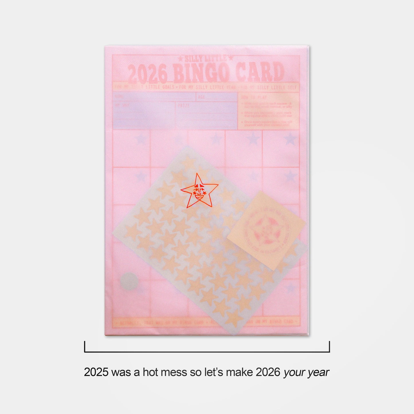 Silly Little Star Chart - 2026 Bingo Card