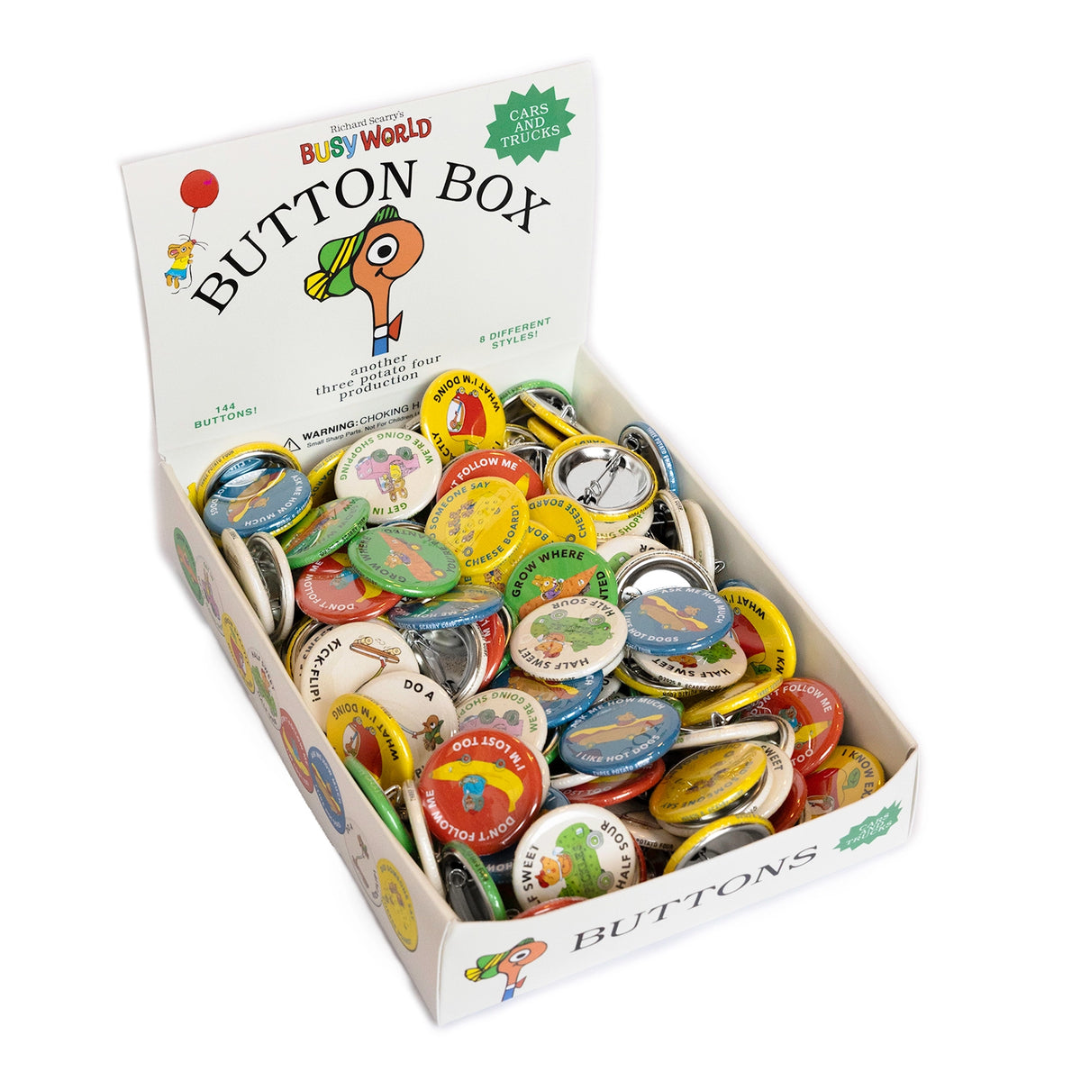 3P4 X Richard Scarry® - Badges !