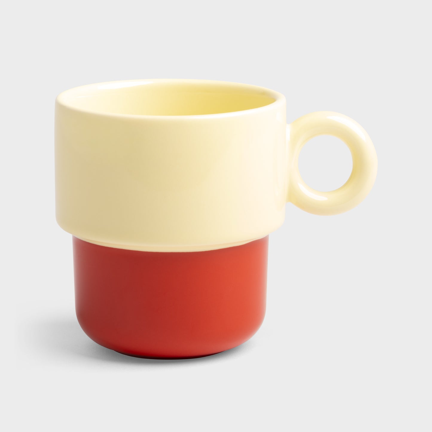 &Klevering Mug Chiquito - Red, Butter Yellow