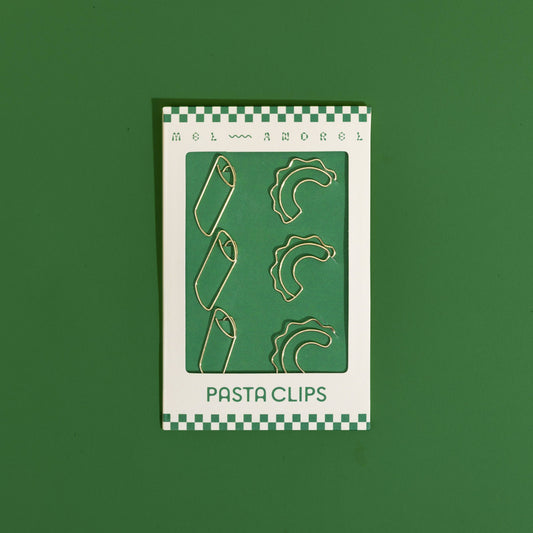 Pasta Paper Clips - Creste di Gallo + Penne