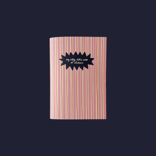 My Silly Little Book of Stickers Stripes A6 Sticker Keeper