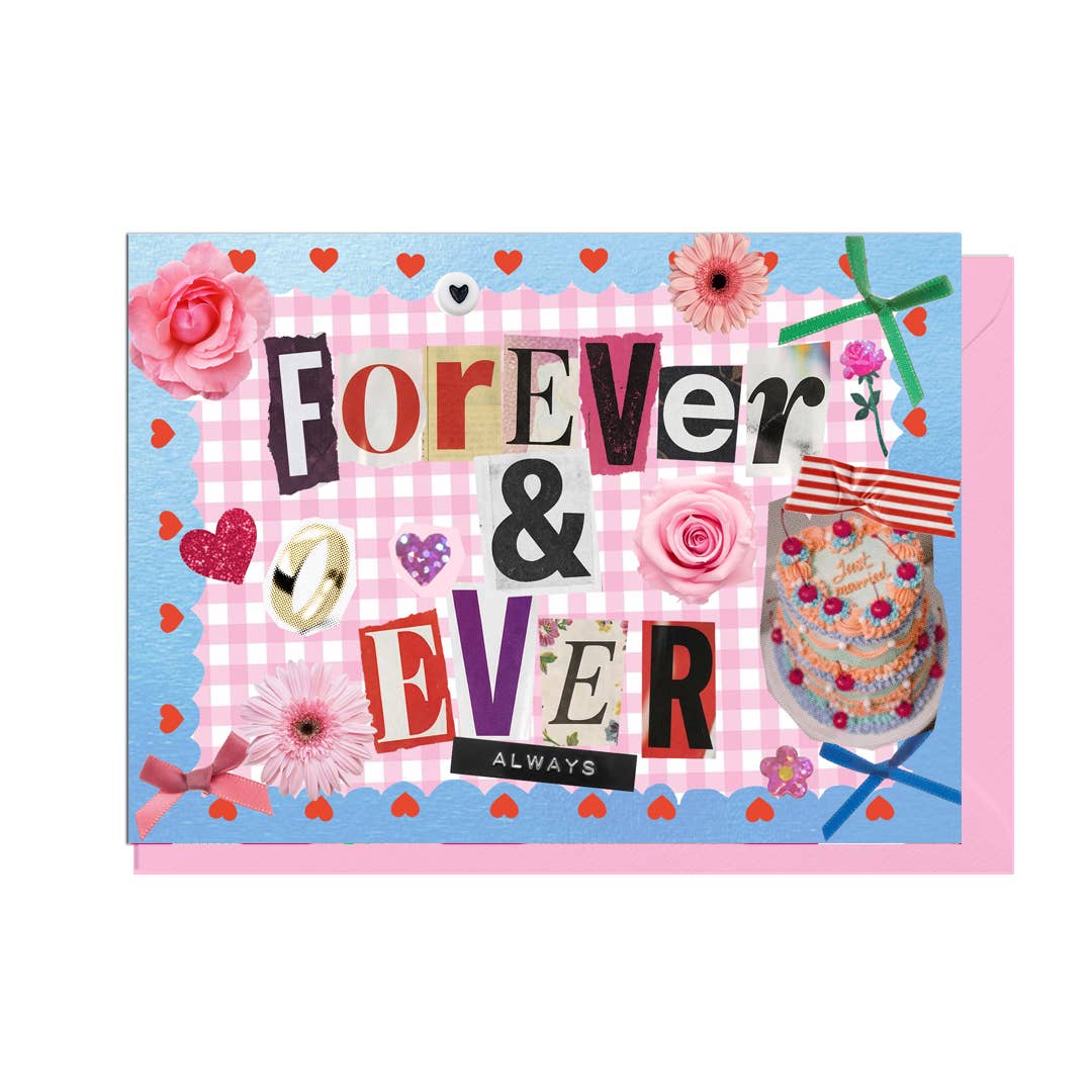FOREVER & EVER, JUNK JOURNAL CARD