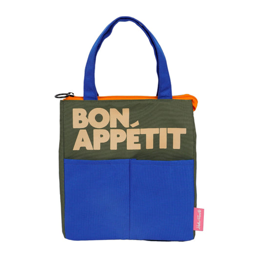 Helio Ferretti Bon Appetit Lunch Bag - Blue