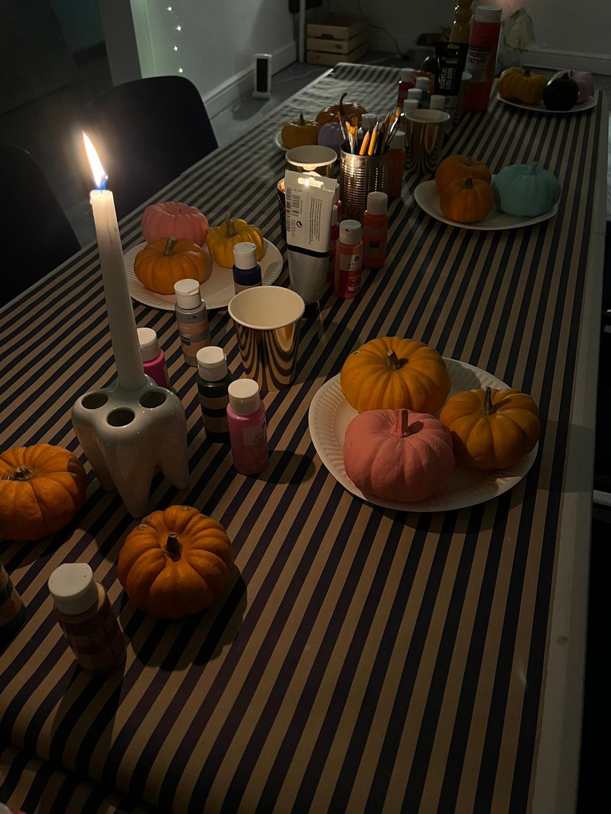 Pottery / Pumpkin Painting + Tarot Reading - Friday 16th October - 6:30pm - 9pm