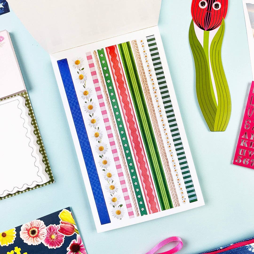 In The Garden Pipsticks Junk Journal Sticker Book