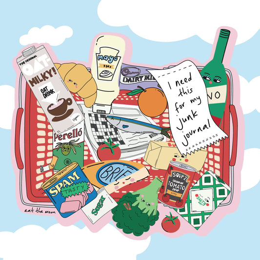 Grocery Vinyl Sticker