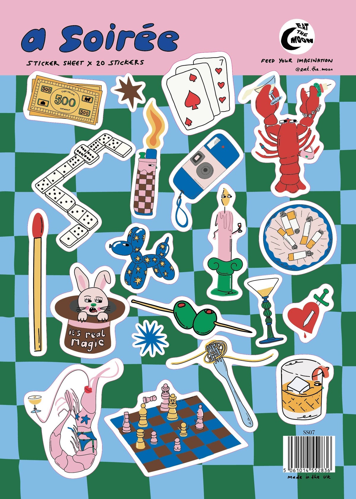A5 Sticker Sheet - Soiree Party