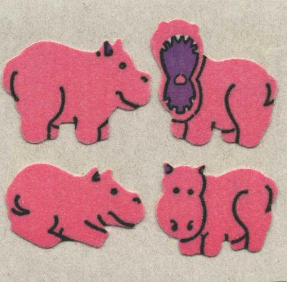 Vintage Stickers on the Roll ! Various Designs