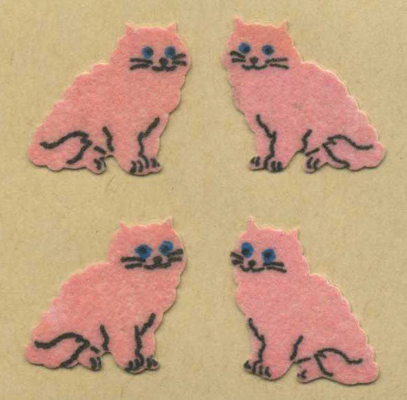 Vintage Stickers on the Roll ! Various Designs