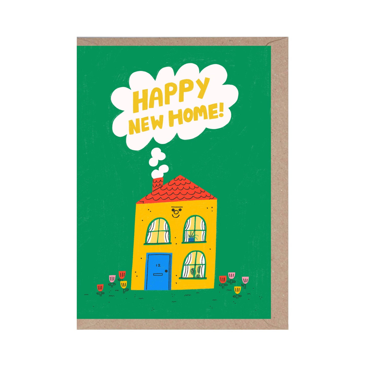 Happy New Home - Fun - Foil - First Home - House - Flat