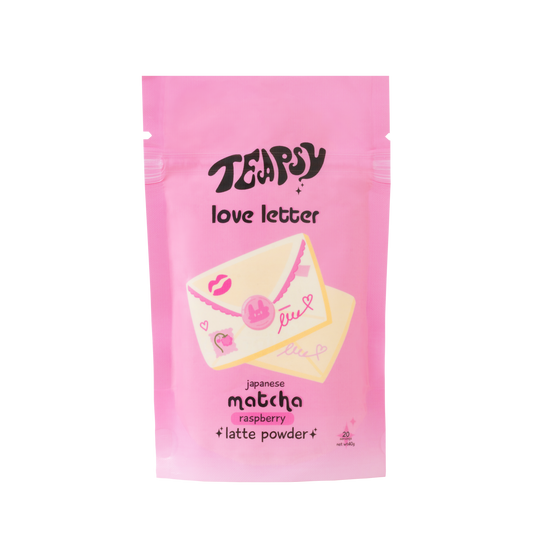 Raspberry Matcha "Love Letter"