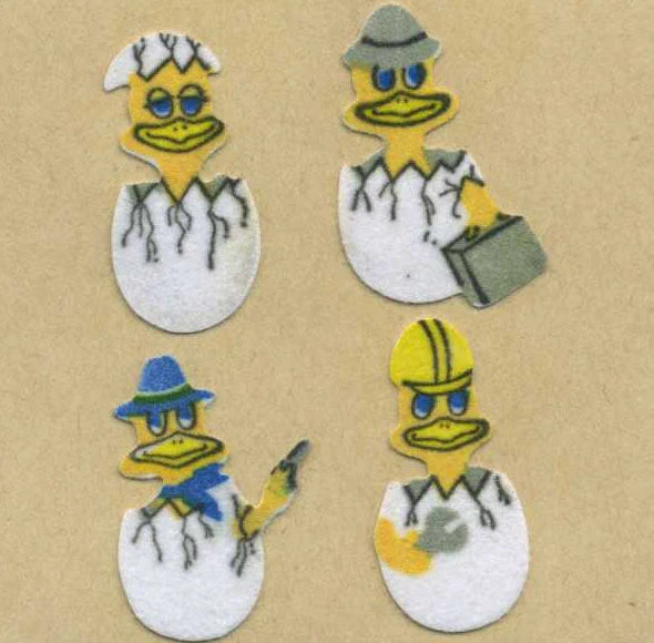 Vintage Stickers on the Roll ! Various Designs