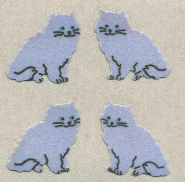 Vintage Stickers on the Roll ! Various Designs