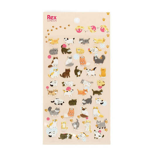 3D Puffy Stickers - Cats