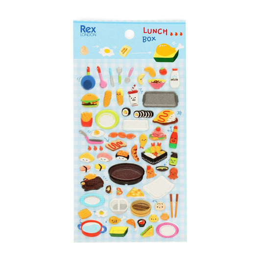 3D Puffy Stickers - Lunch Box