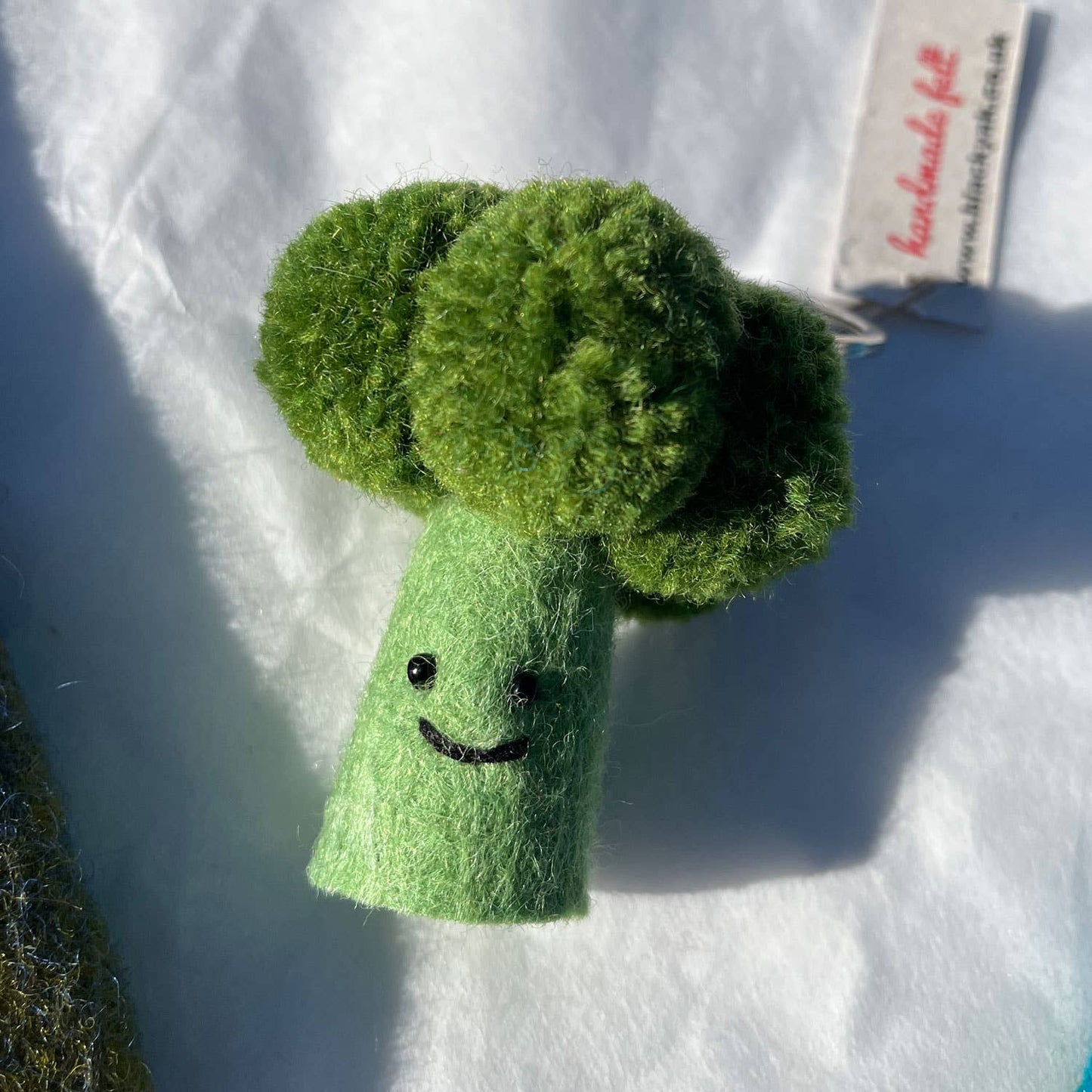 Felt Keychain - Broccoli Felt Keyring