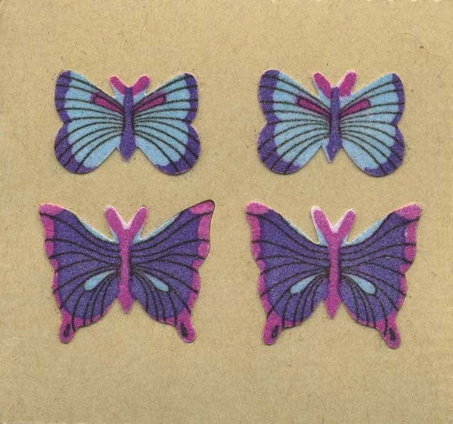 Vintage Stickers on the Roll ! Various Designs