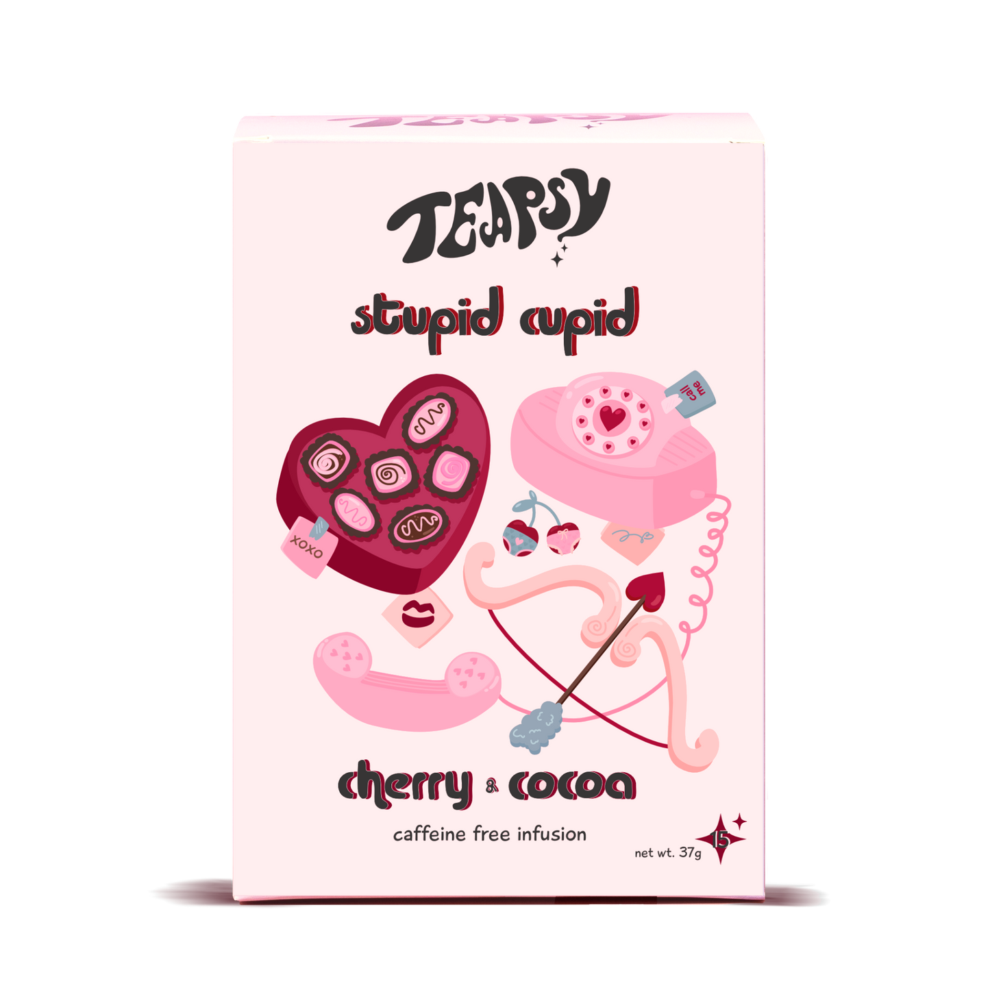 Cherry & Cocoa Fruity Tea Stupid Cupid