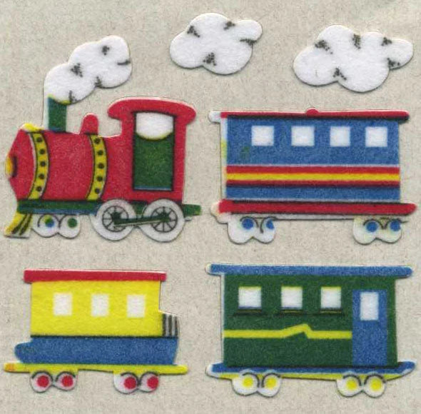 Vintage Stickers on the Roll ! Various Designs
