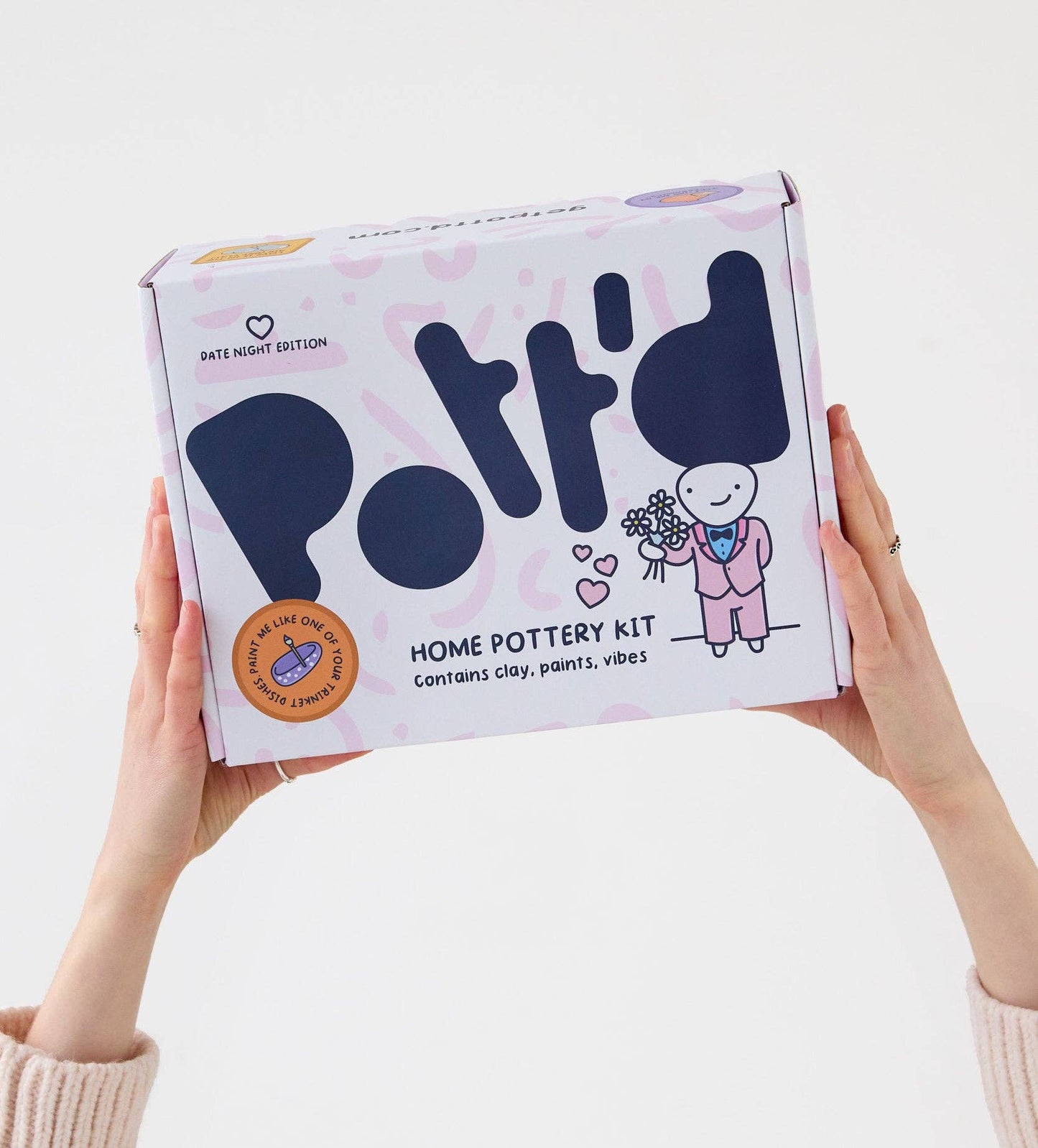 Date Night Home Pottery Kit