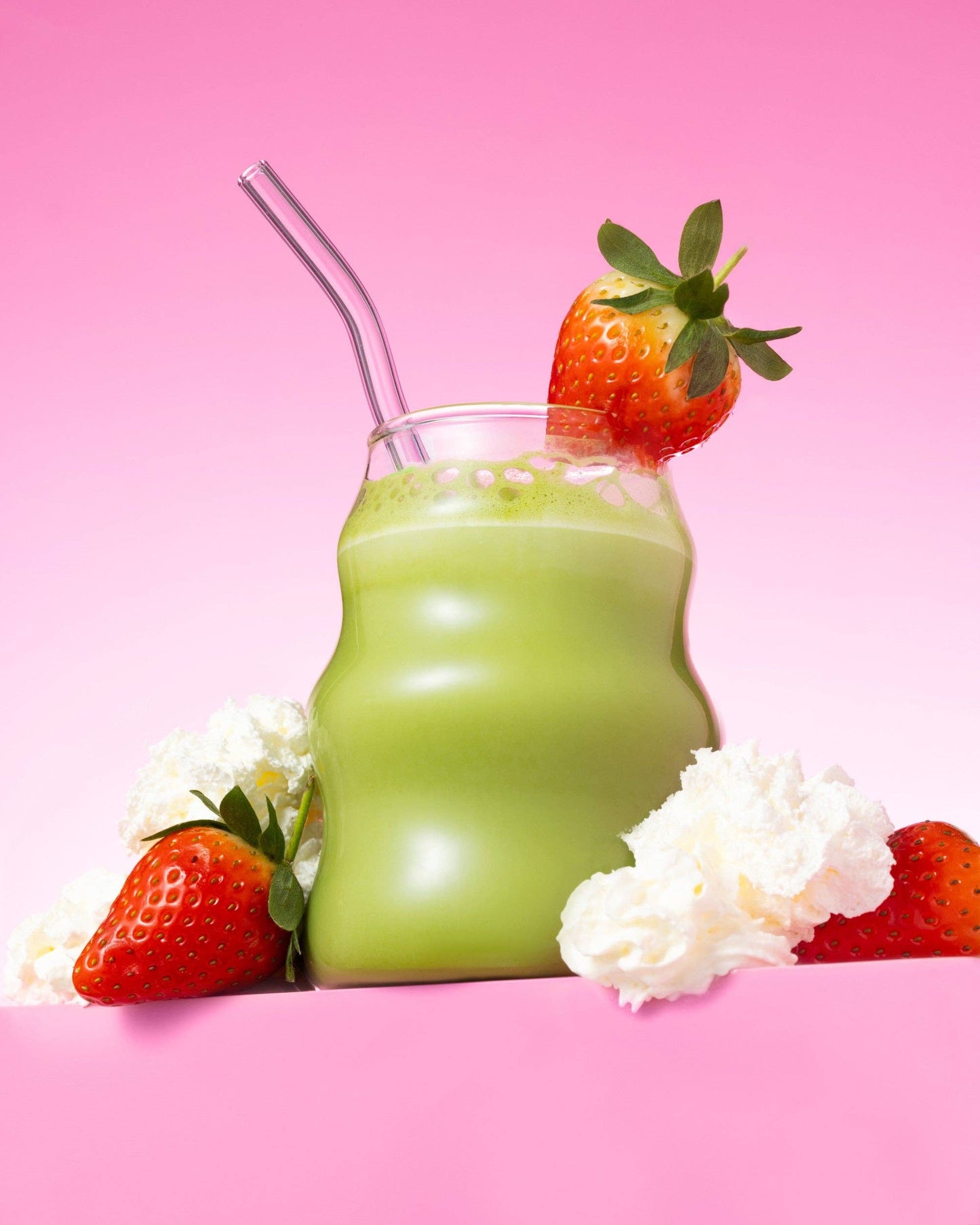 Matcha Strawberries & Cream "Lucky Charm"