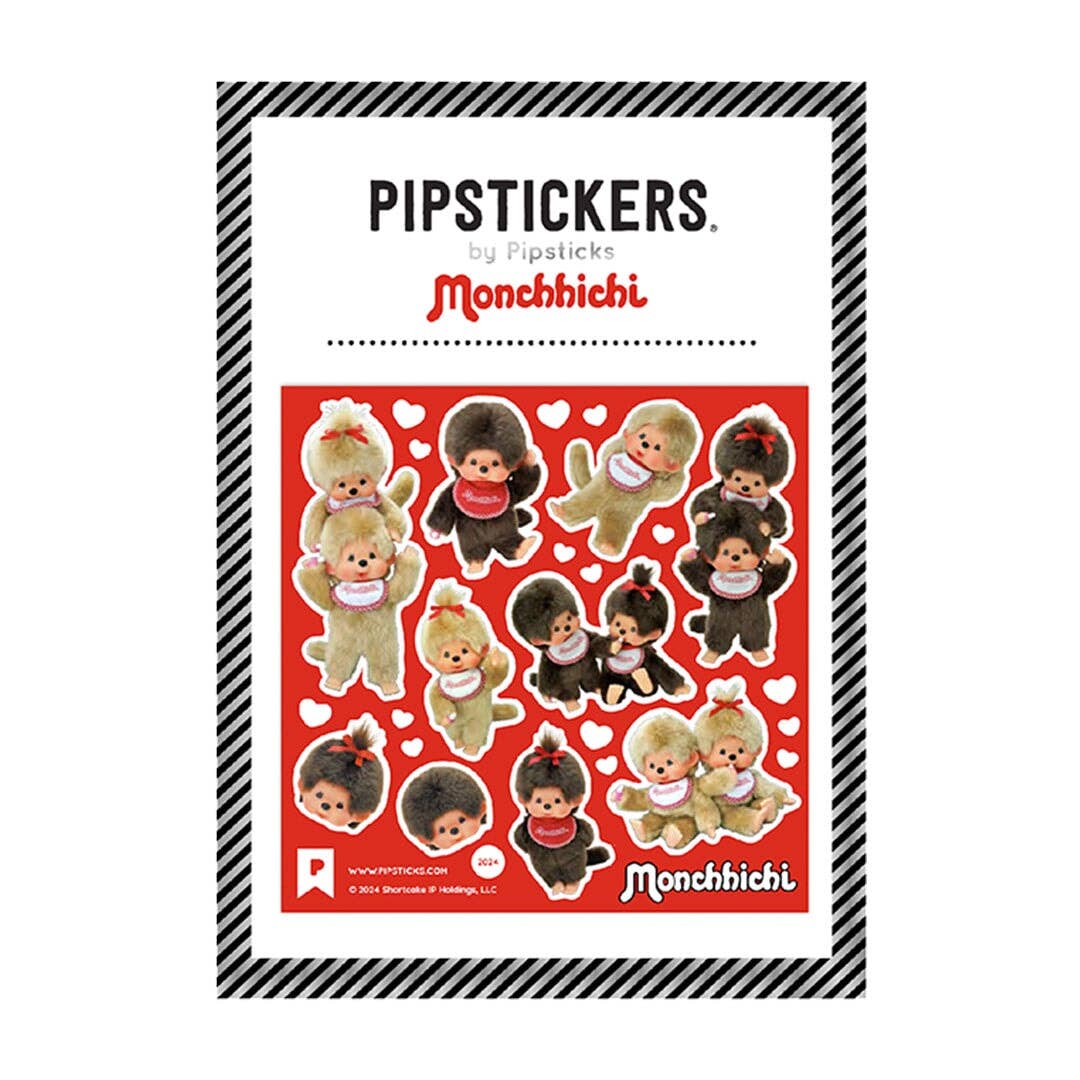 Pipsticks - Monchhichi Mix & Match sticker sheet