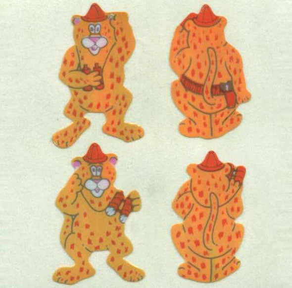 Vintage Stickers on the Roll ! Various Designs