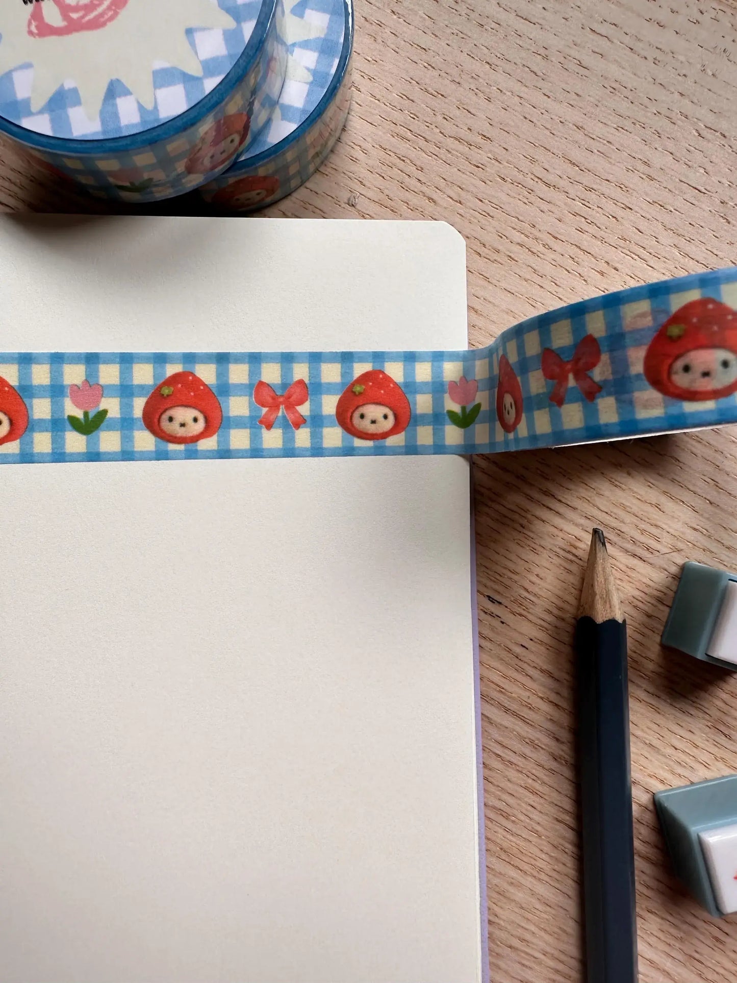 Strawberry Bunny Washi Tape 