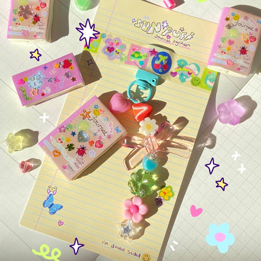 Clay Journal Keychain