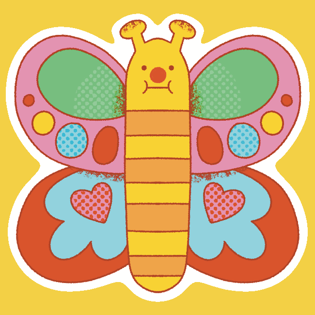Butterfly Sticker
