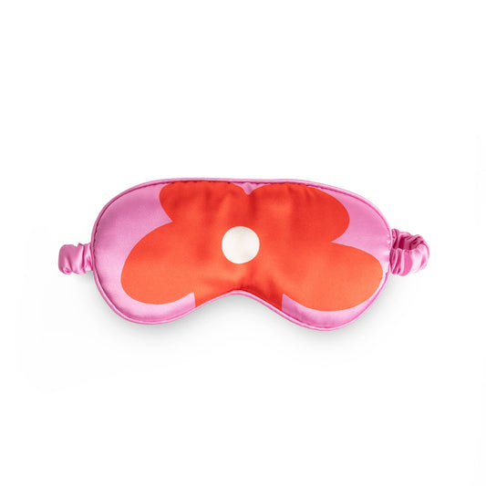 Flower Eye Mask - Pink: Pink