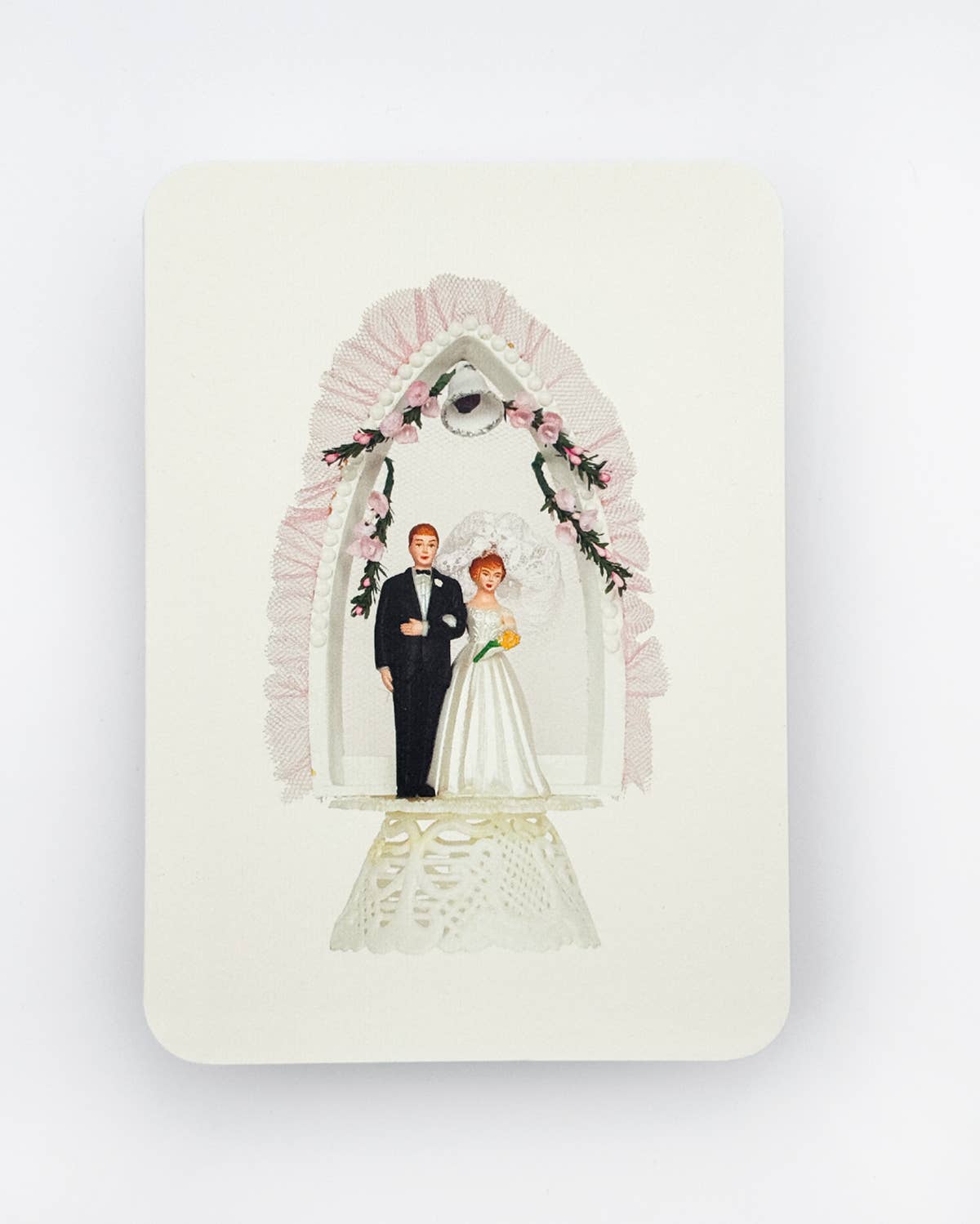 Wedding Cake Topper No.3 Greeting Card | Engagement
