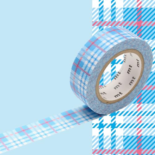 mt 1P deco - check light blue
