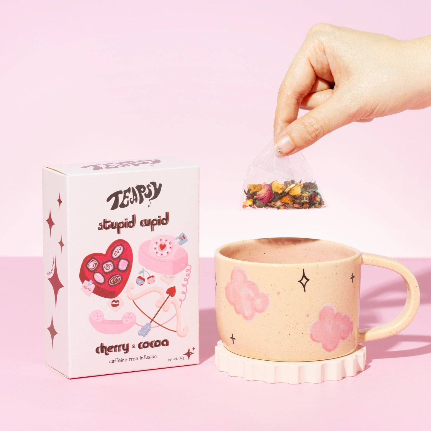 Cherry & Cocoa Fruity Tea Stupid Cupid