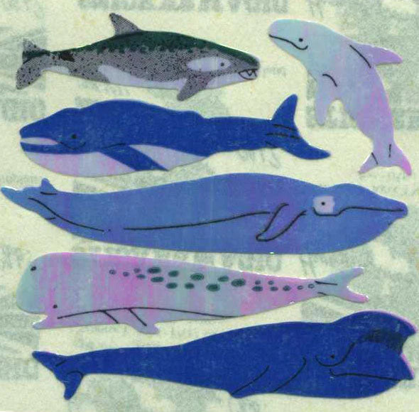 Vintage Stickers on the Roll ! Various Designs
