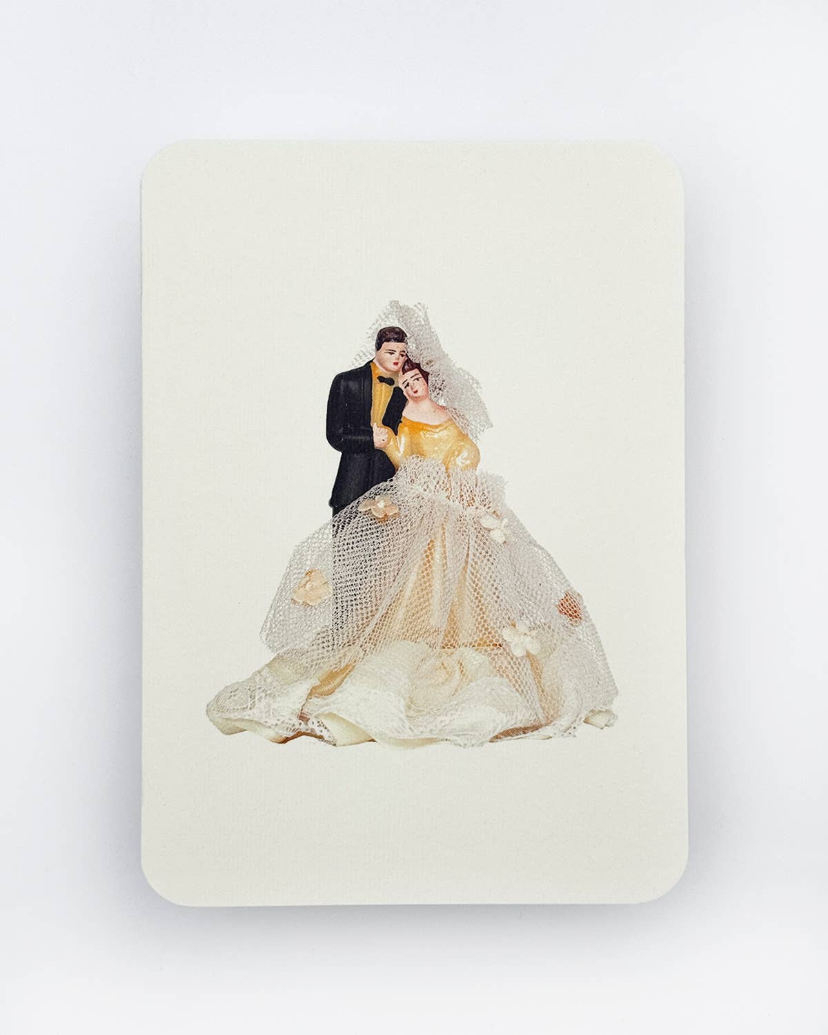 Wedding Cake Topper No.1 Greeting Card | Engagement