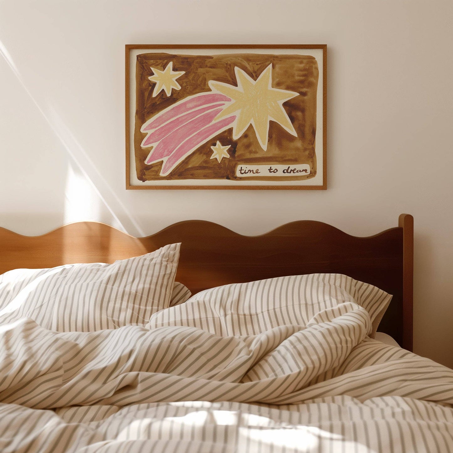 Inspirational Quote Art Print – Time To Dream: Unframed / A3 (297 x 420mm)