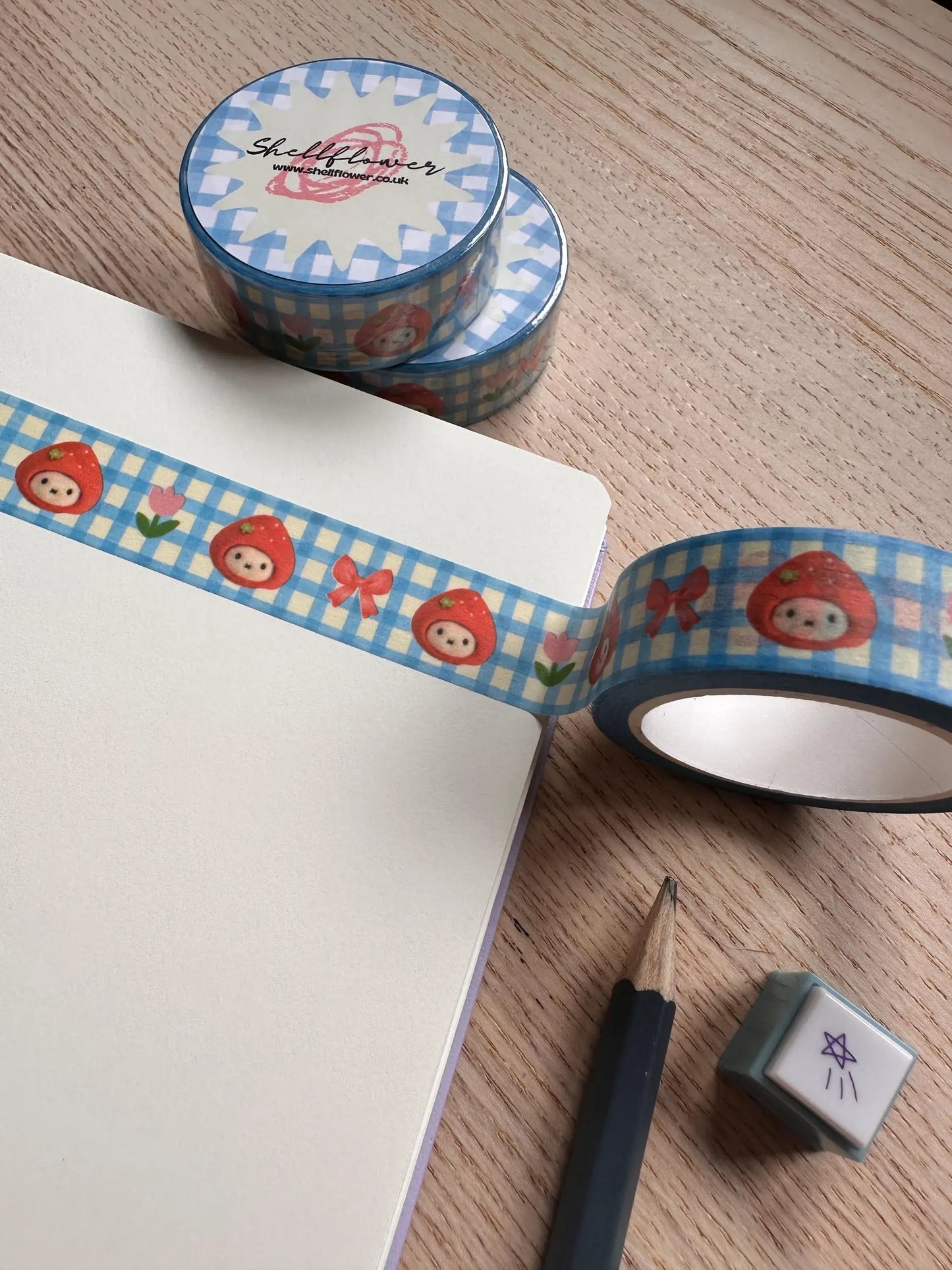 Strawberry Bunny Washi Tape 