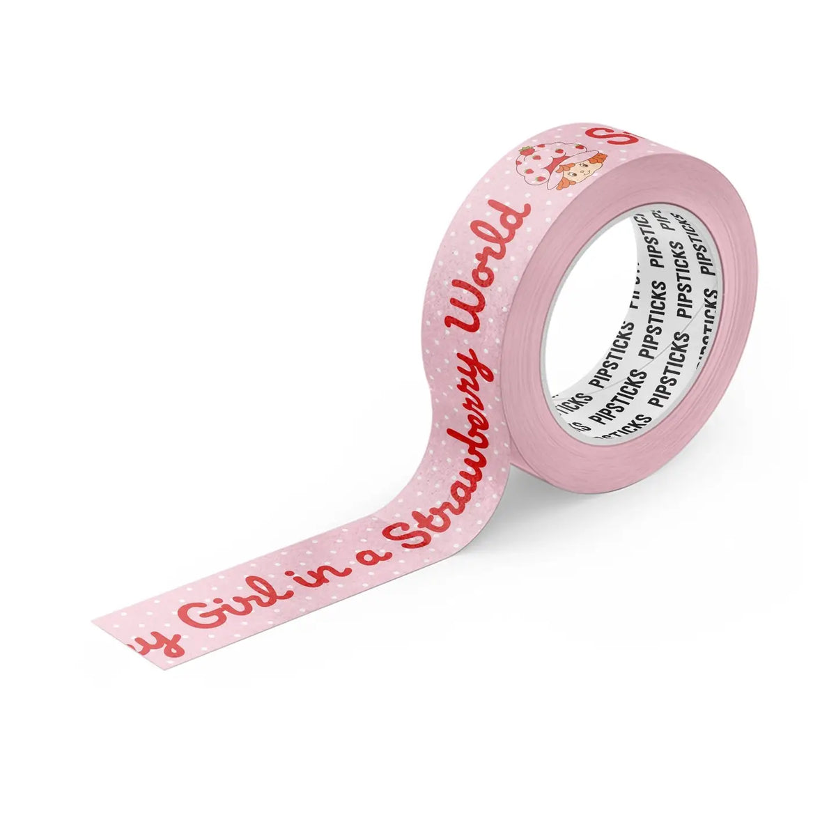 Pipsticks - Strawberry Shortcake Strawberry Girl Washi