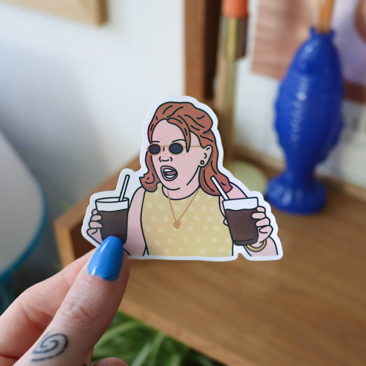 Lohan Vinyl Sticker | Glossy Sticker 