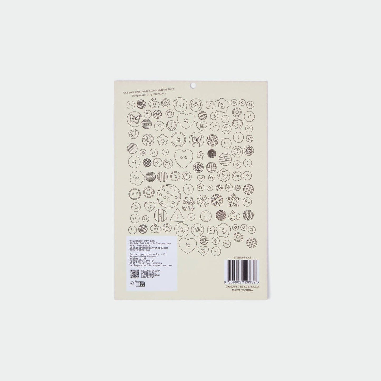 Martina's Tiny Store - Button Stickers V2 (105+ buttons!)
