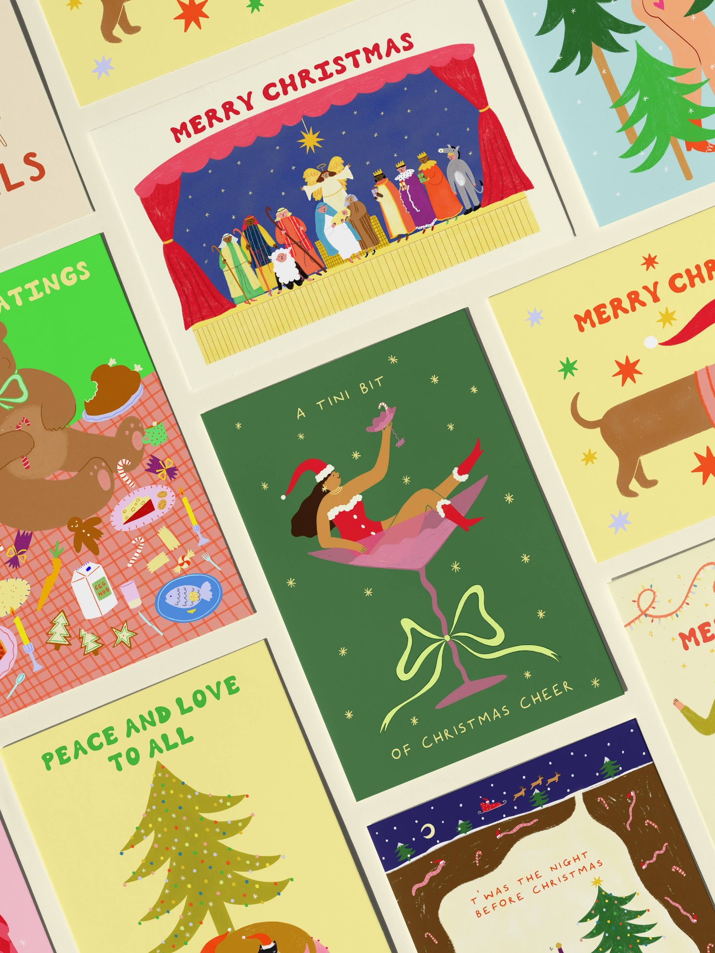Sausage Dog Christmas Card | Cute Dog Holiday Card
