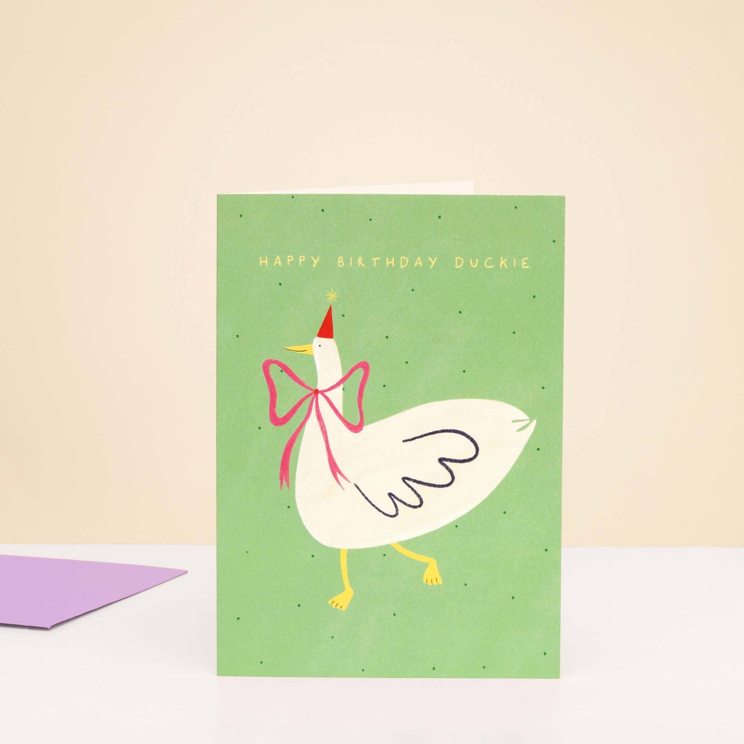 Duck Birthday Card | Happy Birthday Duckie | Birthday Duck
